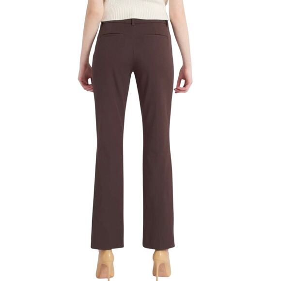 41 Hawthorne Becca Mid Rise Bootcut Trouser Pant Brown Heather 16 NEW - Picture 2 of 11